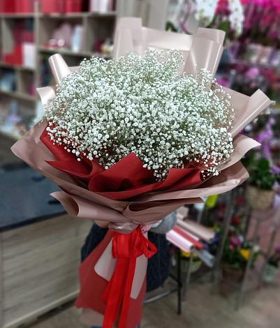Букет цветов из: Гипсофила в Еланском