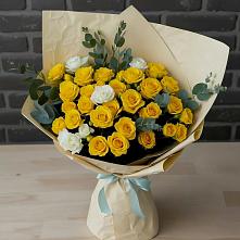 Букет цветов из:  Розы #REPLACE_PRED# Еланском