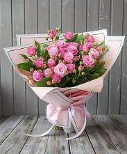 Букет Розовый кустик в Еланском