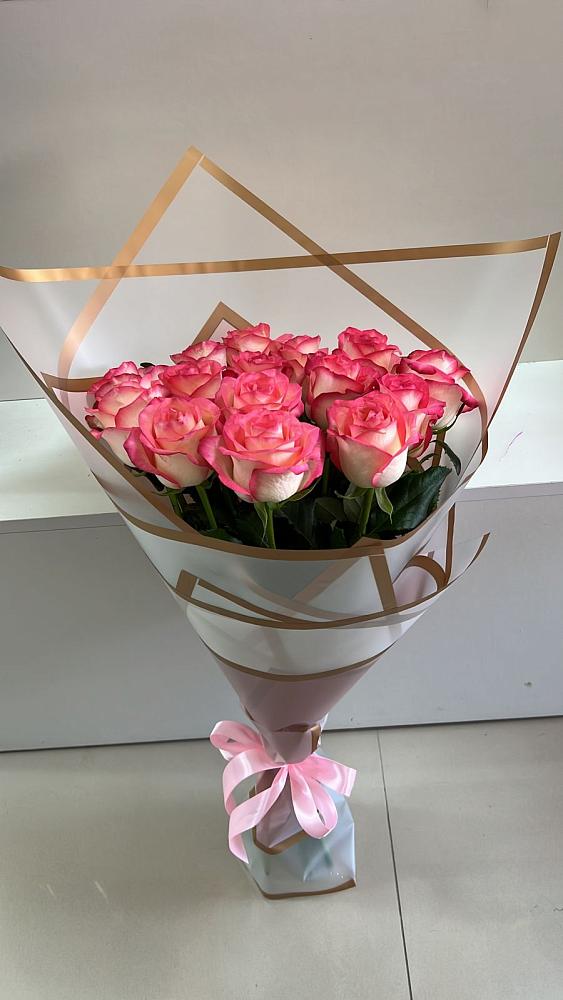 Розовые розы Сеньорита в Еланском Букет Розовые розы Сеньорита в Еланском
