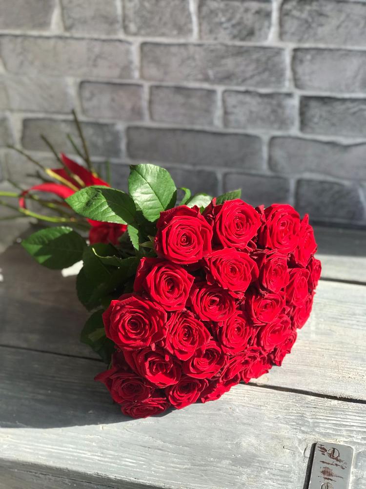 Букет Красные розы Фридом в Еланском