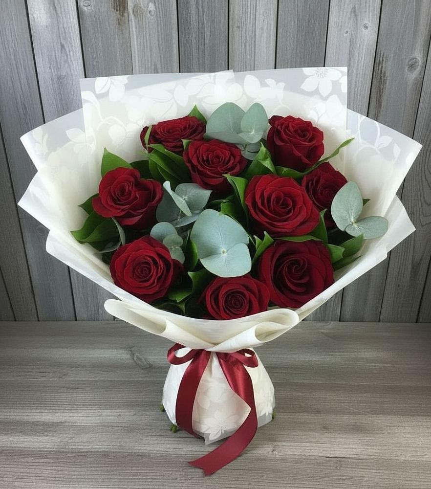 Букет цветов из: Розы в Еланском