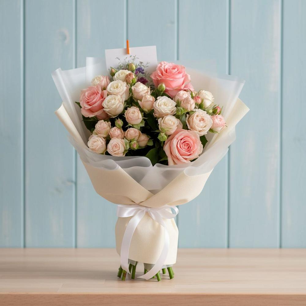 Букет цветов из: Розы в Еланском