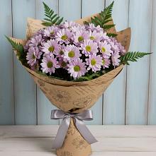 Букет цветов из:  Хризантемы в Еланском
