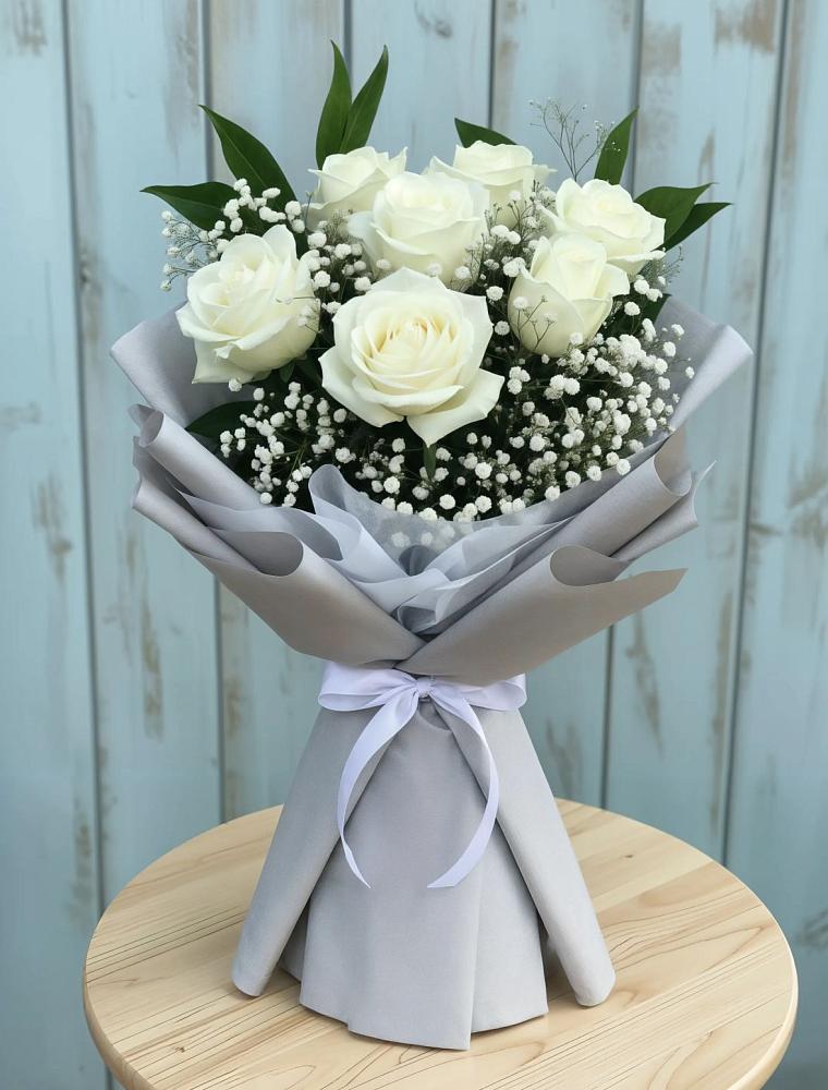 Букет цветов из: Розы в Еланском