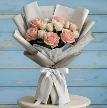 Букет цветов из:  Розы в Еланском