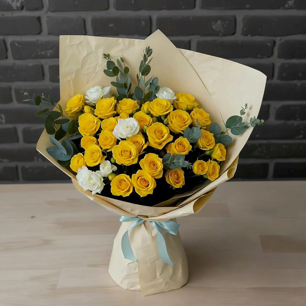 Букет цветов из: Розы в Еланском