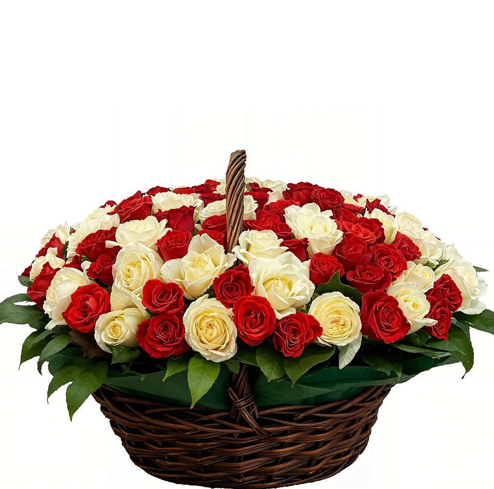 Премиум букет из: Розы в Еланском